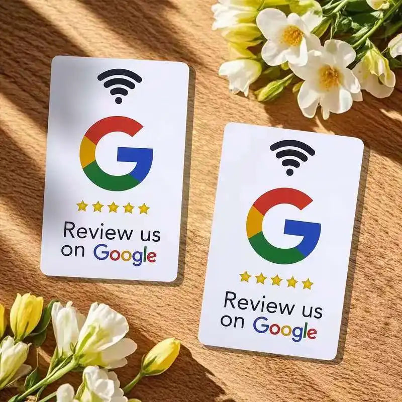 NFC Google Értékelés Kártya