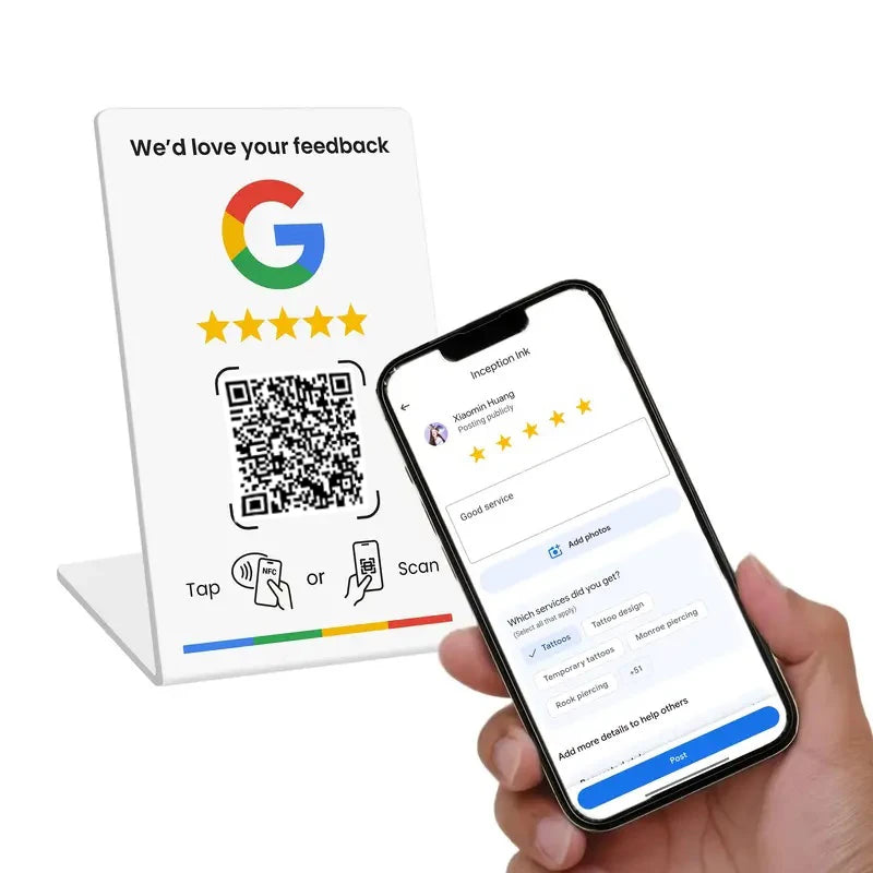 NFC és QR Kódos Programozható Kártya